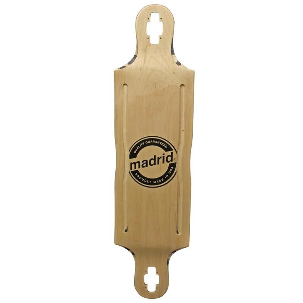 Madrid Glutton Maple Downhill Longboard - Deck - Image 2