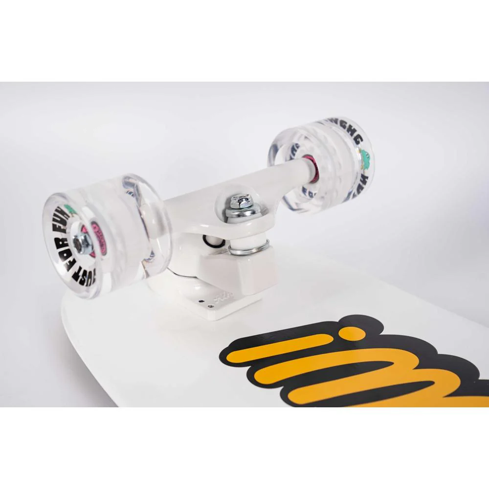 AKAW! Brickwave Yellow 31" Surfskate Longboard - Image 5