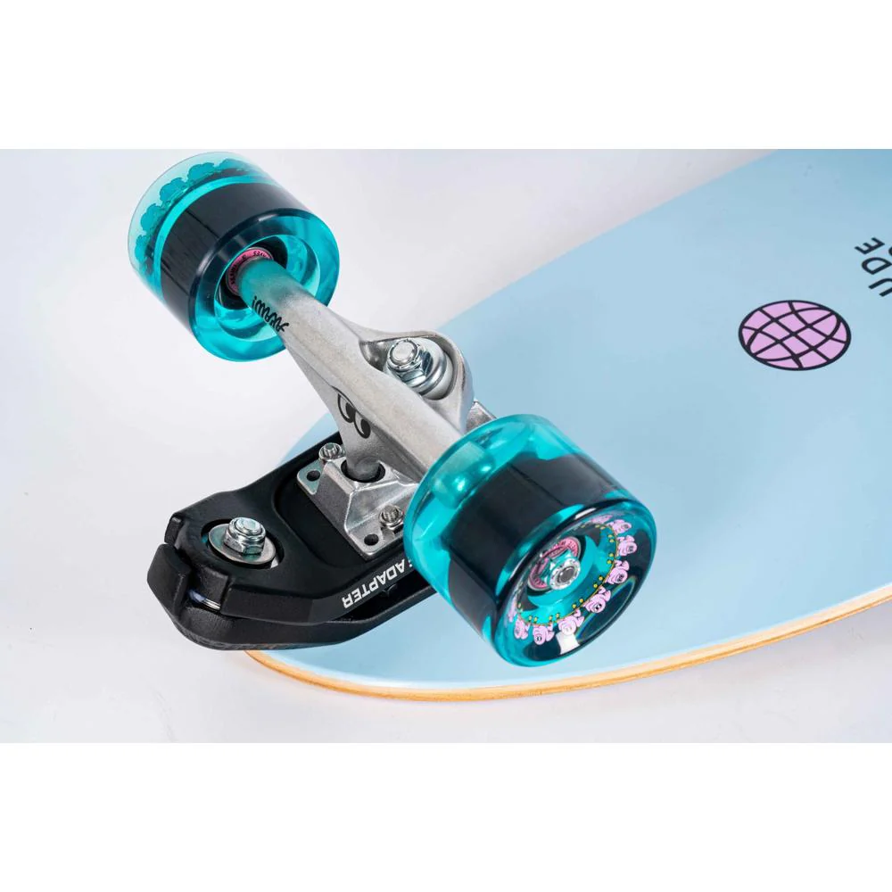 AKAW! Concrete Wave Blue 32" Surfskate Longboard - Image 6