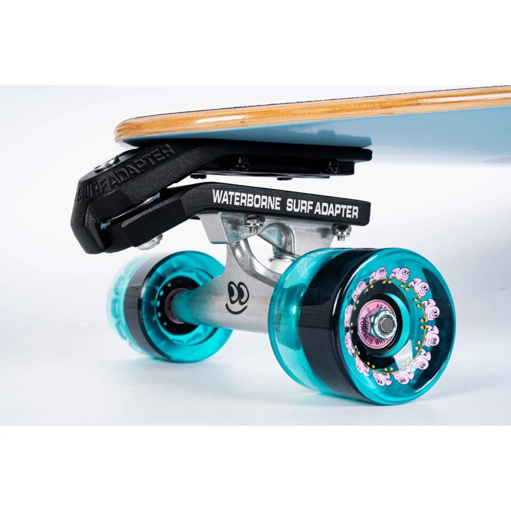 AKAW! Concrete Wave Blue 32" Surfskate Longboard - Image 7