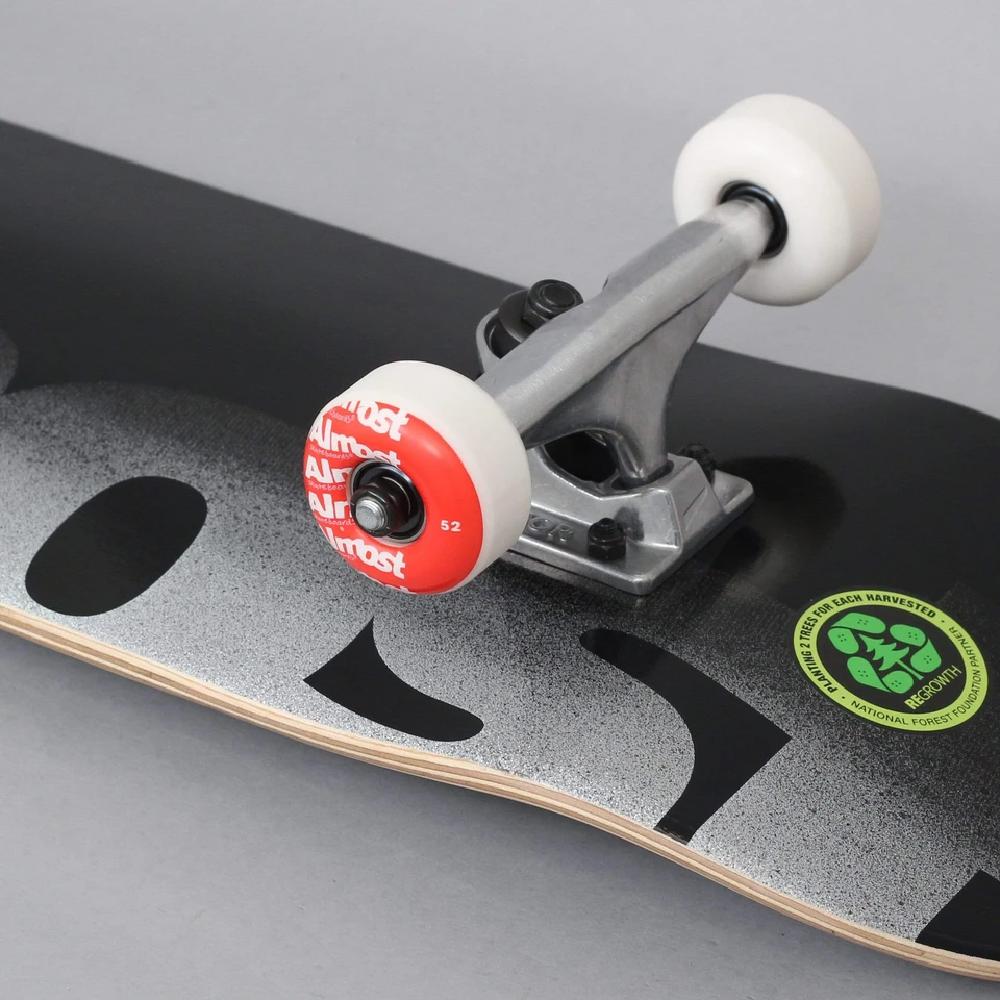 Almost Blend Black 8.0" Skateboard - Image 4
