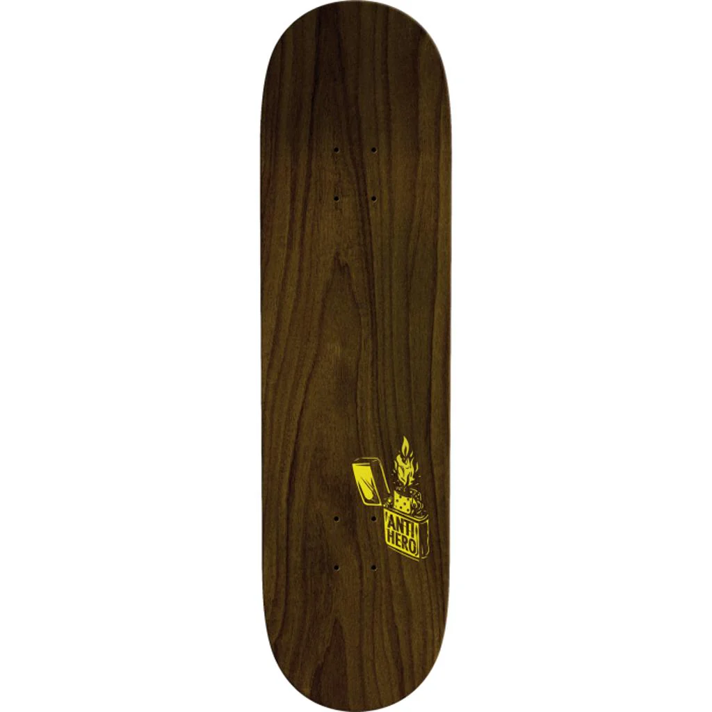 Antihero Cardiel Fueled Up 8.62" Black Skateboard Deck - Image 2