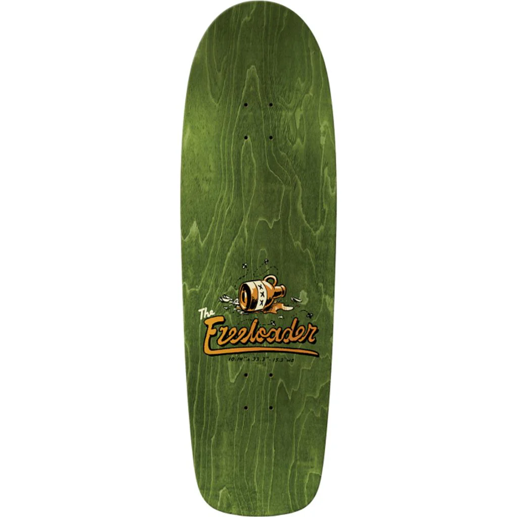 Antihero Jalopi Freeloader 10.14" Orange Skateboard Deck - Image 2