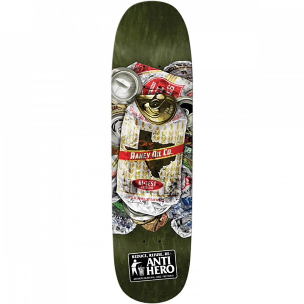 Antihero Raney Refuse 8.63" Skateboard Deck