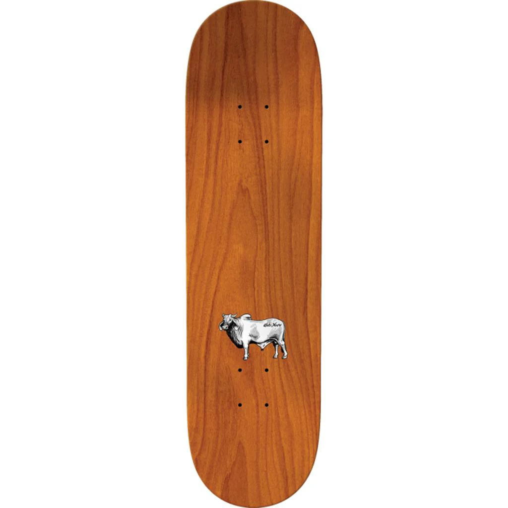 Antihero Van Der Linden Dutch Belted 8.28" Yellow Skateboard Deck - Image 2
