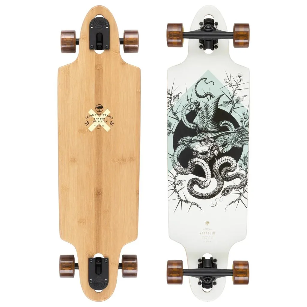 Arbor Bamboo Zeppelin 32" Drop Through Longboard - Image 2