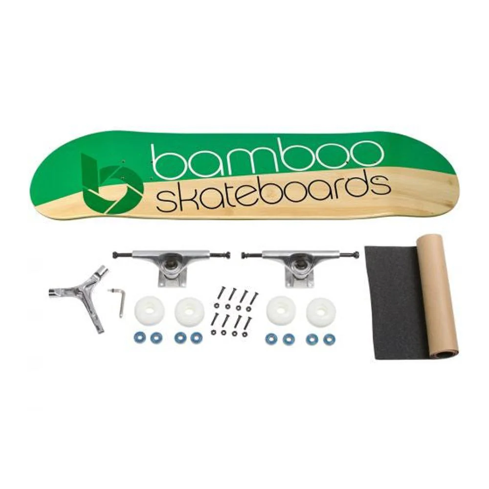 B-Logo Slash Graphic Bamboo Skateboard - Image 5