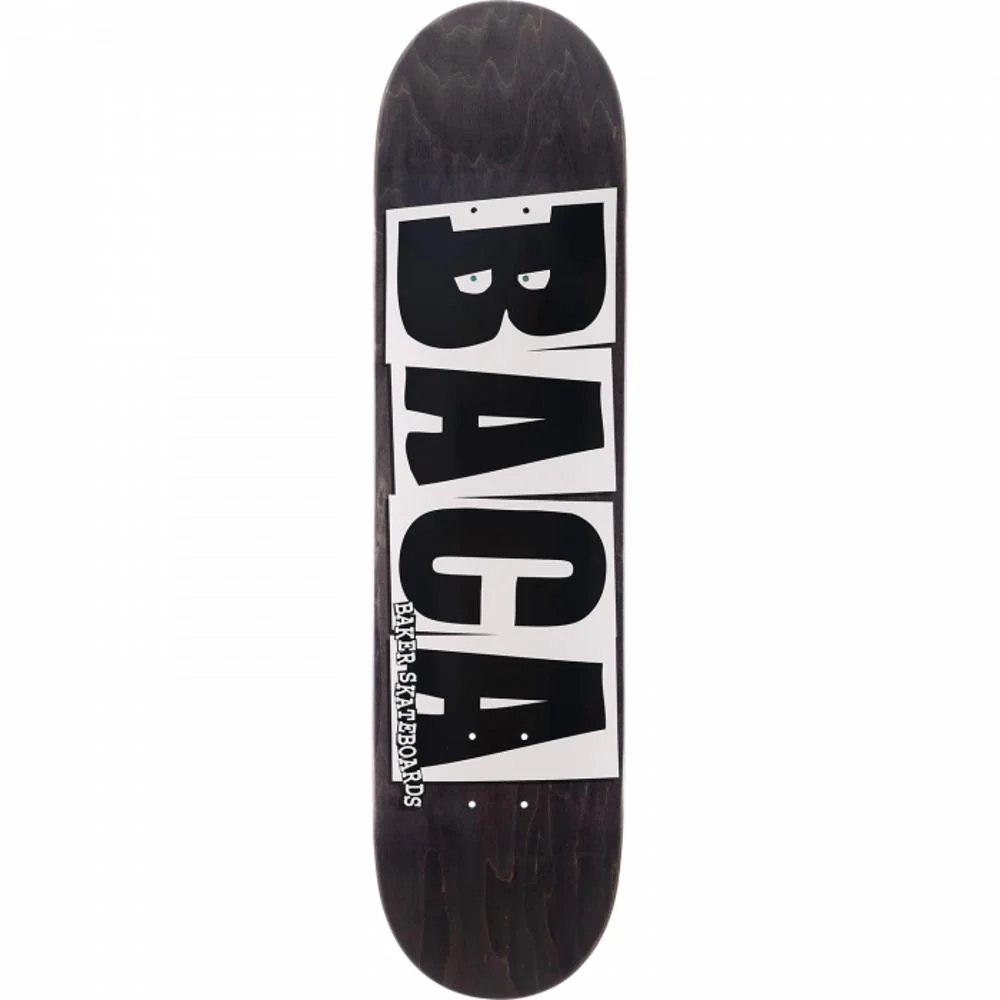 Baker Baca Logo Grey 8.0" Skateboard Deck