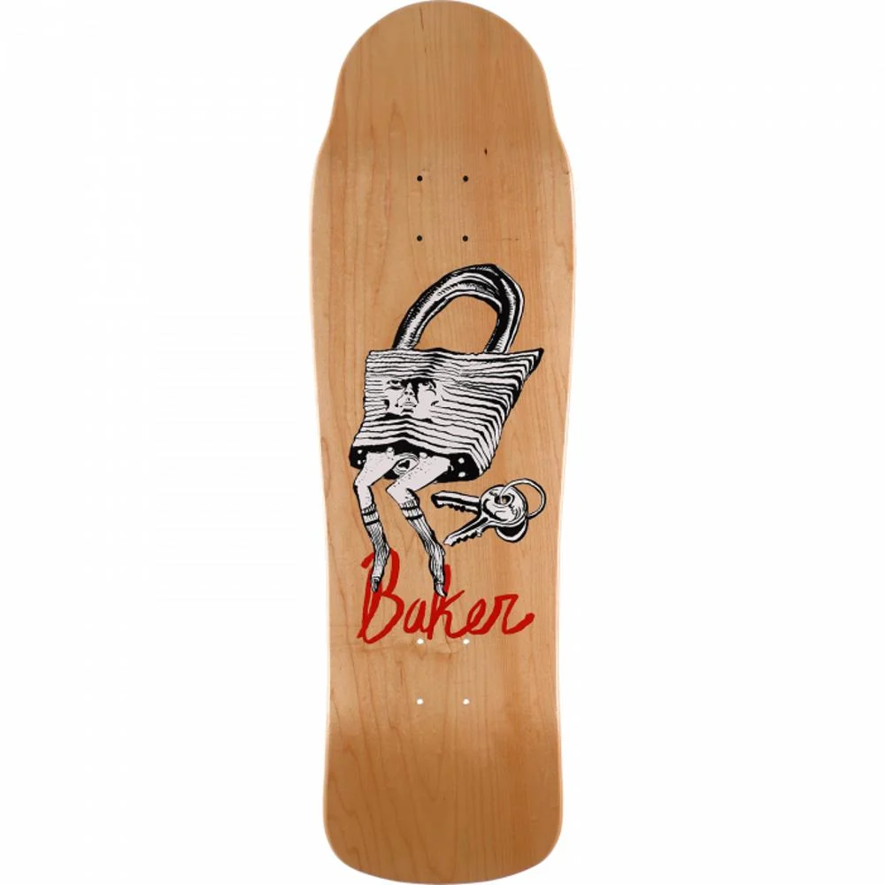 Baker Hawk Big Bodies Shaped 9.5" Skateboard Deck
