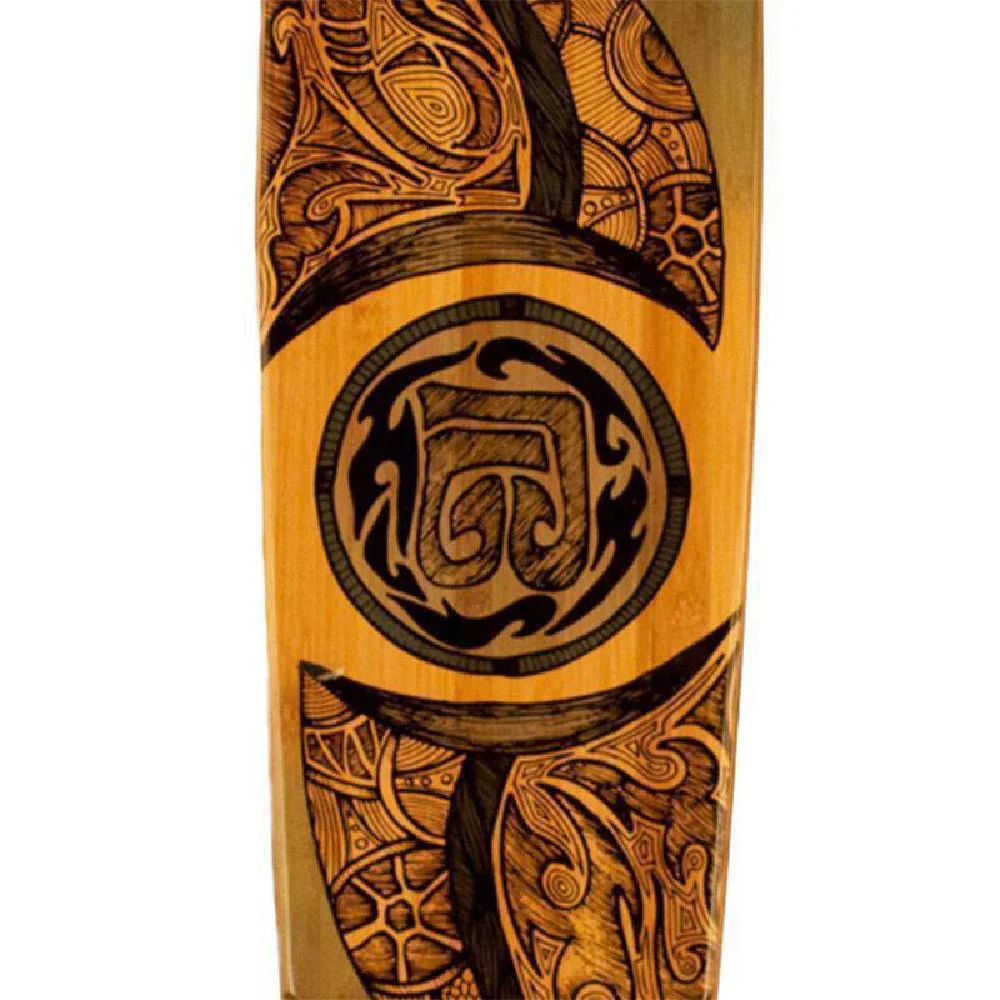 Bamboo Double Kick Mirrored Sea 42" Longboard - Image 3