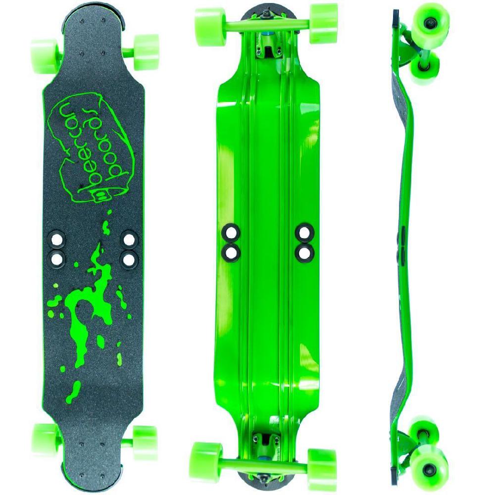 Beercan Green 38" Root Beer Drop Down Longboard