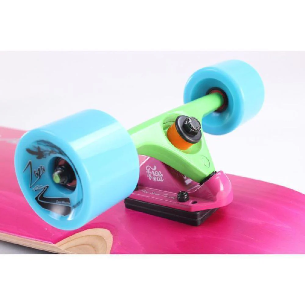 Beginners Ehlers Pink Kicktail 40" Longboard - Image 3