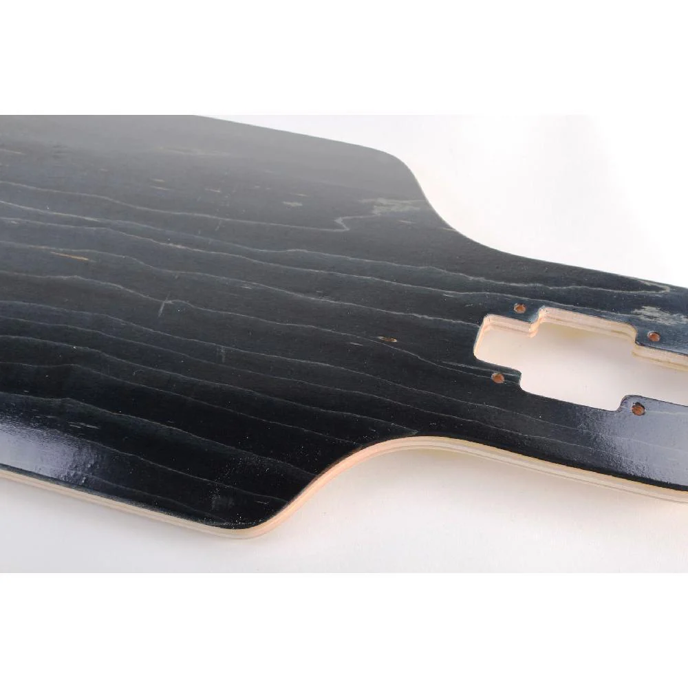 Blank Drop Through Natural 39 inches Longboard Deck - Image 5