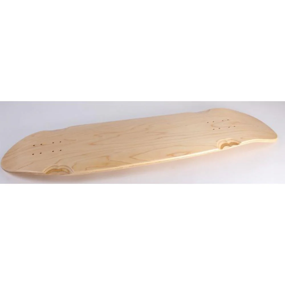Blank Kicktail 34" Can Maple Freeride Longboard Deck - Image 5