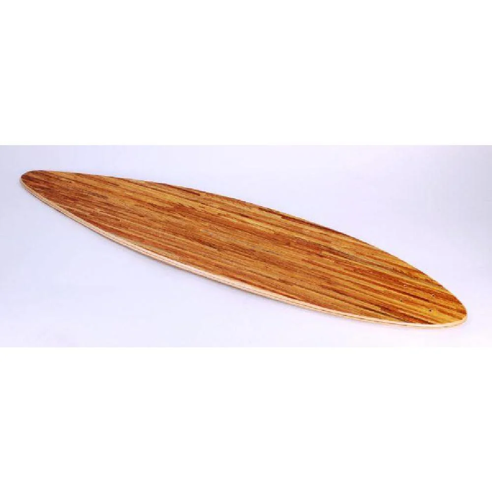 Blank Pintail 40" Speciality Wood Longboard Deck - Image 3