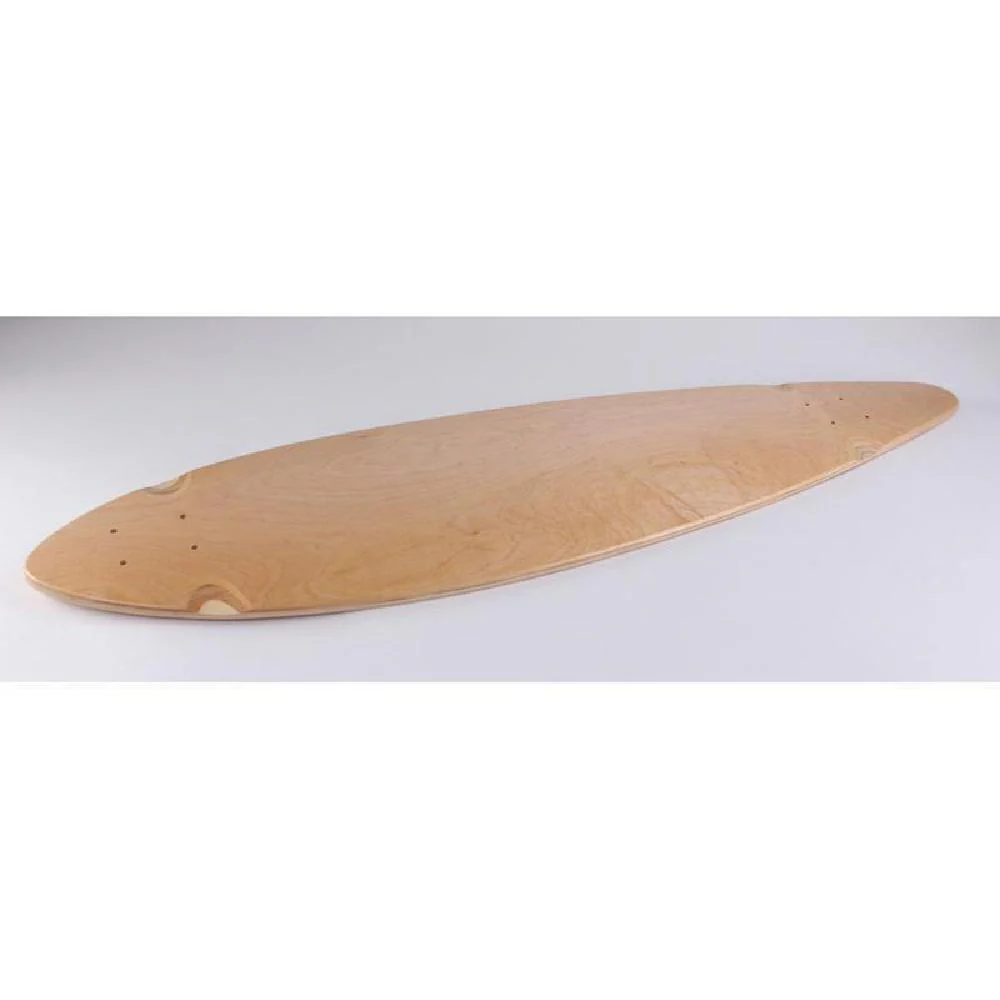 Blank Pintail Longboard Natural 40 inches Deck - Image 3