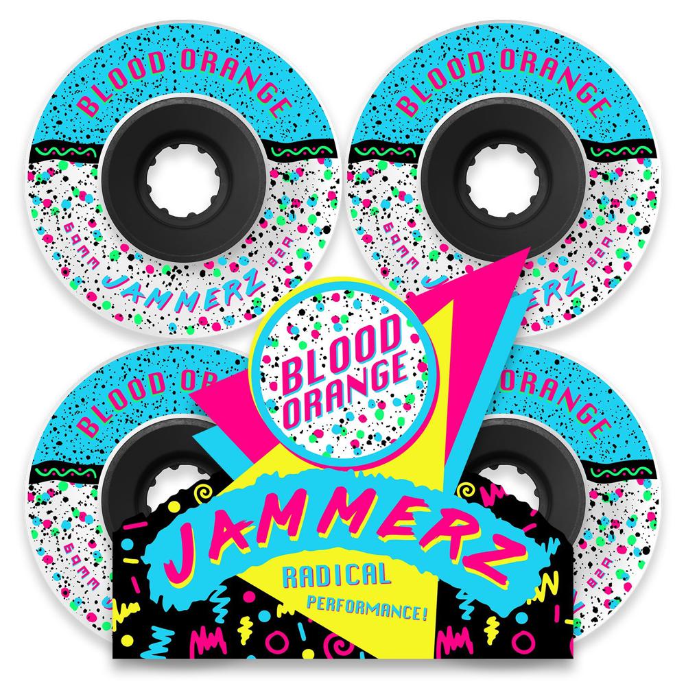 Blood Orange Jammerz 69mm/82A Longboard Wheels | set of 4 - Image 3