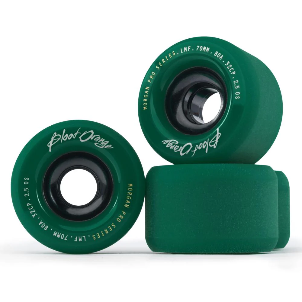 Blood Orange Morgan Pro Series 70mm/80A Midnight Green | set of 4