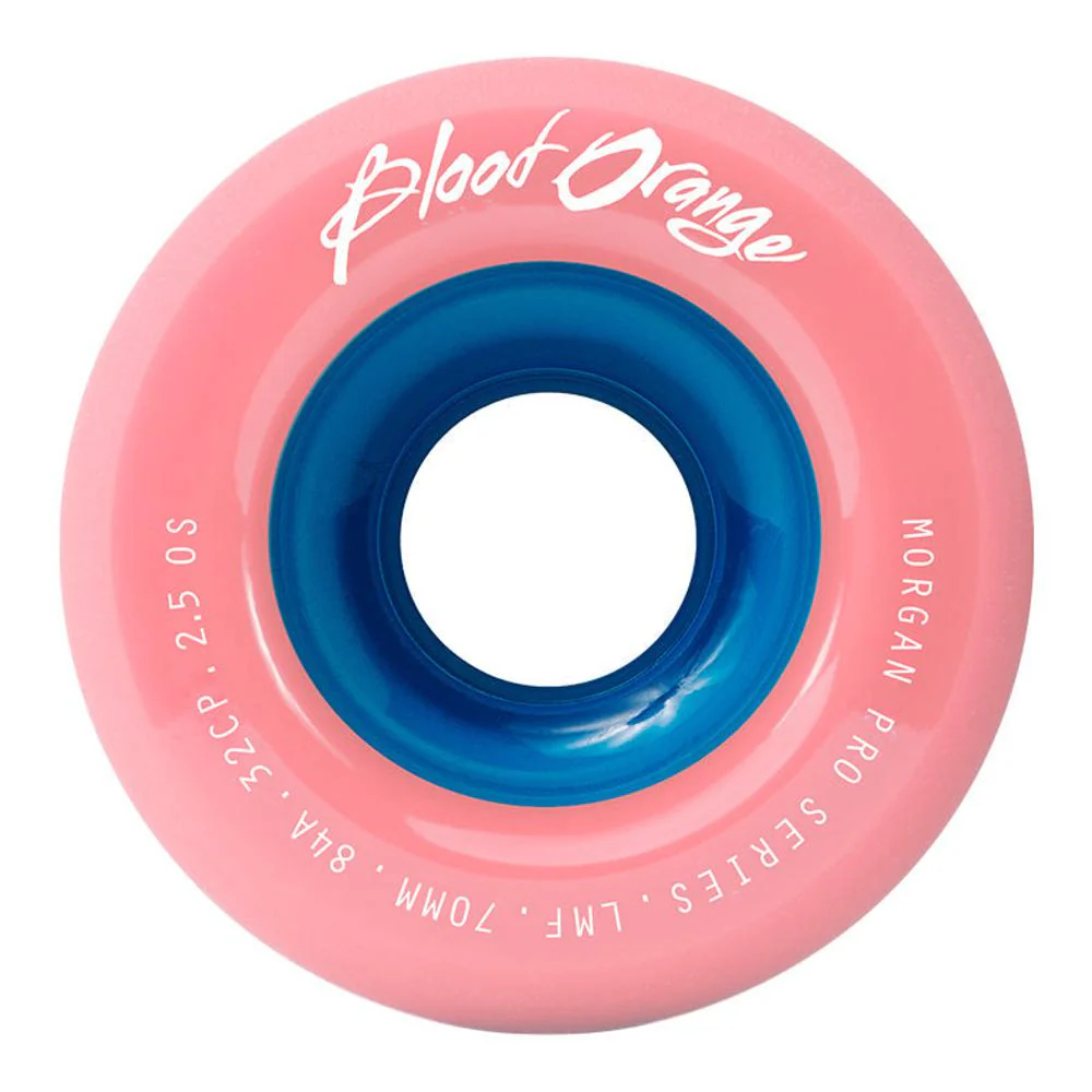 Blood Orange Morgan Pro Series 70mm/84A Coral Wheels | set of 4 - Image 2
