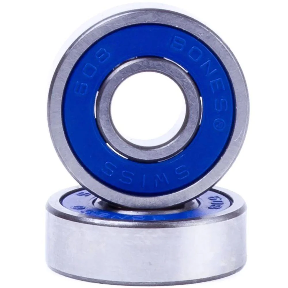Bones Super Swiss 6 Ball Skateboard Longboard Bearings - Image 3