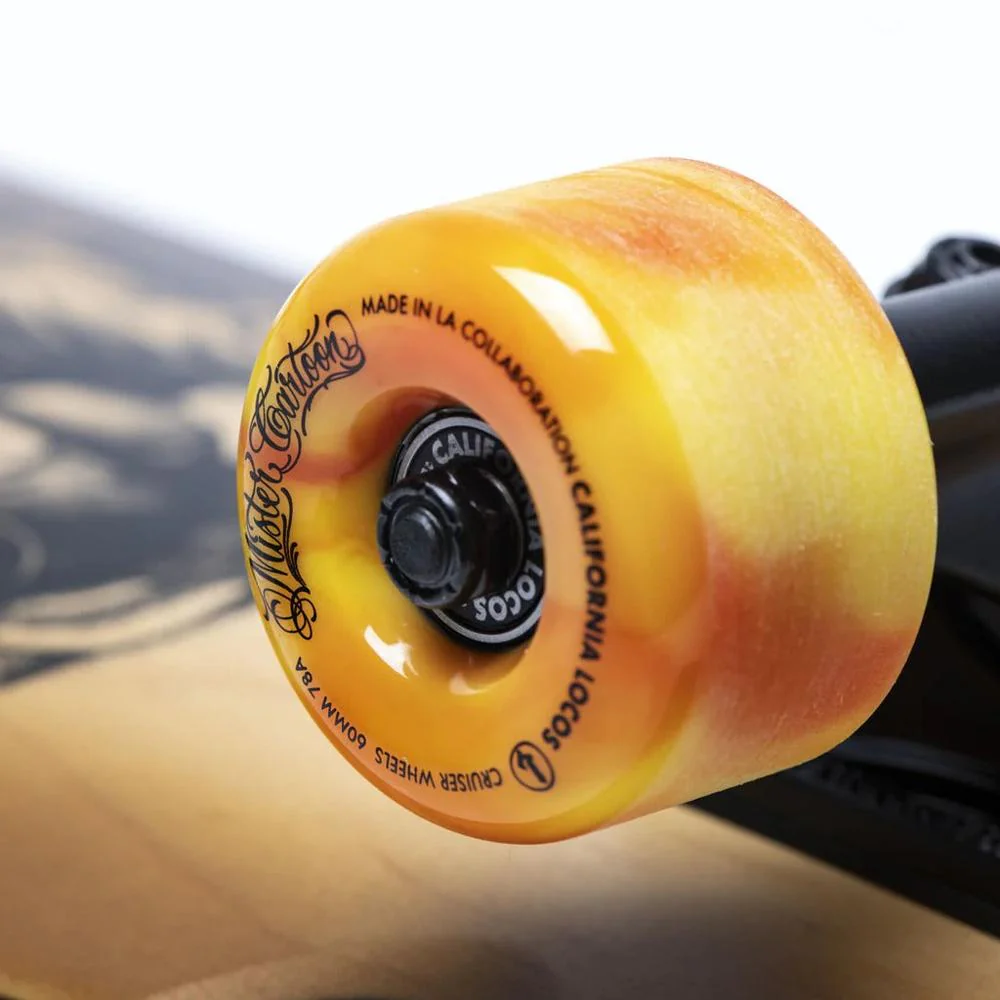California Locos Beat Box X Mister Cartoon 29" Cruiser Longboard - Image 6