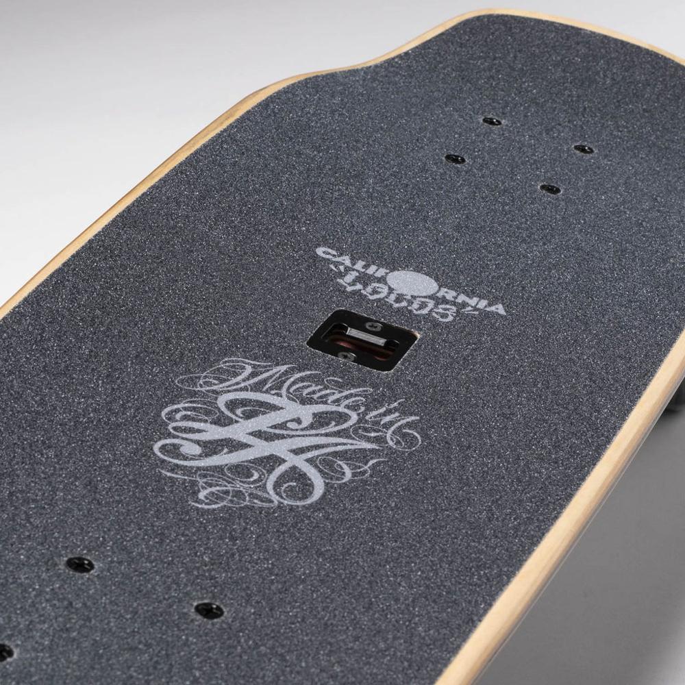 California Locos Toon$ Smoke X Mister Cartoon 29" Cruiser with Kicktail Longboard - Image 9