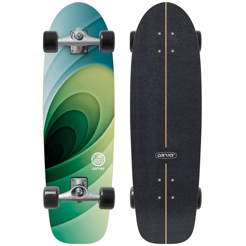 Carver Greenroom 34" Surfskate Cruiser with CX Raw Trucks