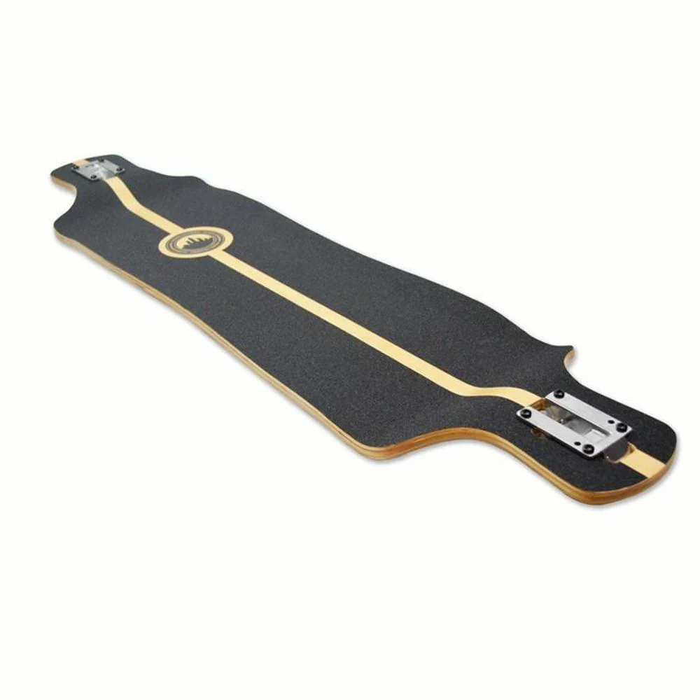 Checkered Pink Lowrider Double Drop Longboard from Punked - Image 5