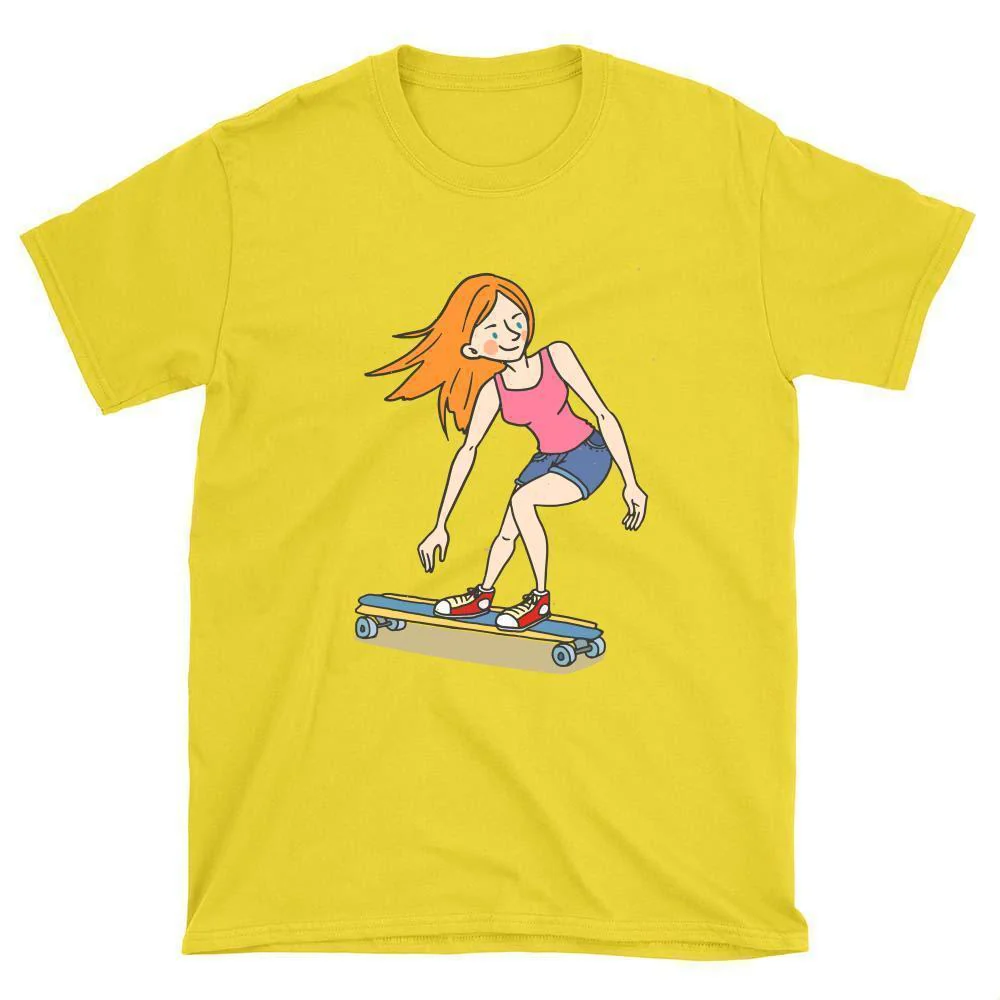 Cool Girl Longboard T-Shirt - Image 6
