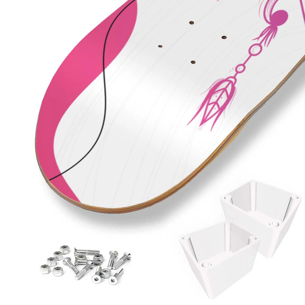Cosmic Wolf Skateboard Wall Art - Image 5