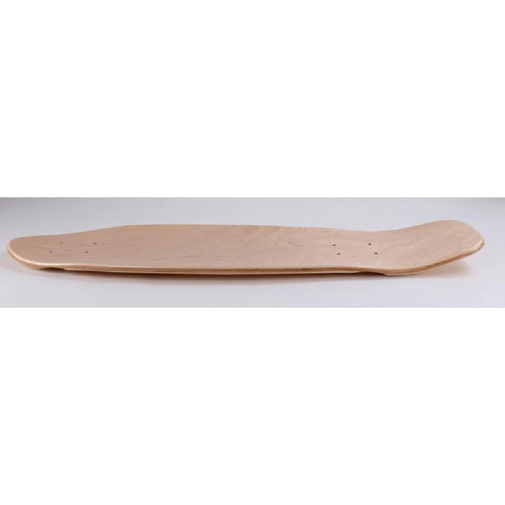 Custom Mini Blank Kicktail Natural 27 inch Longboard - Image 7