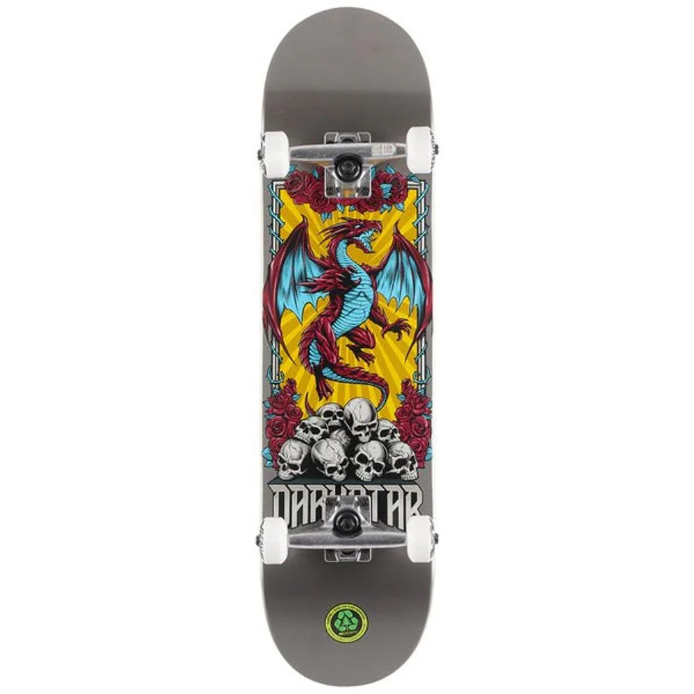 Darkstar Levitate Charcoal First Push Softwheel 8.0" Skateboard