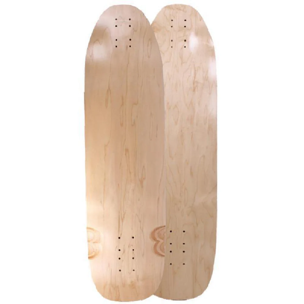 Downhill Kicktail Blank Natural 36" Longboard Deck