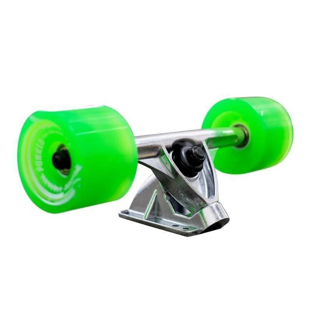 Drop Through Longboard VW Pink N' Mint 41" Graphic from Punked - Image 3