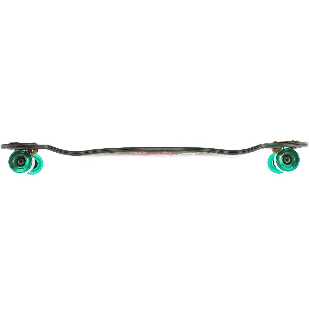 Dusters Golden State Black/Green 38" Double Drop Longboard - Image 4