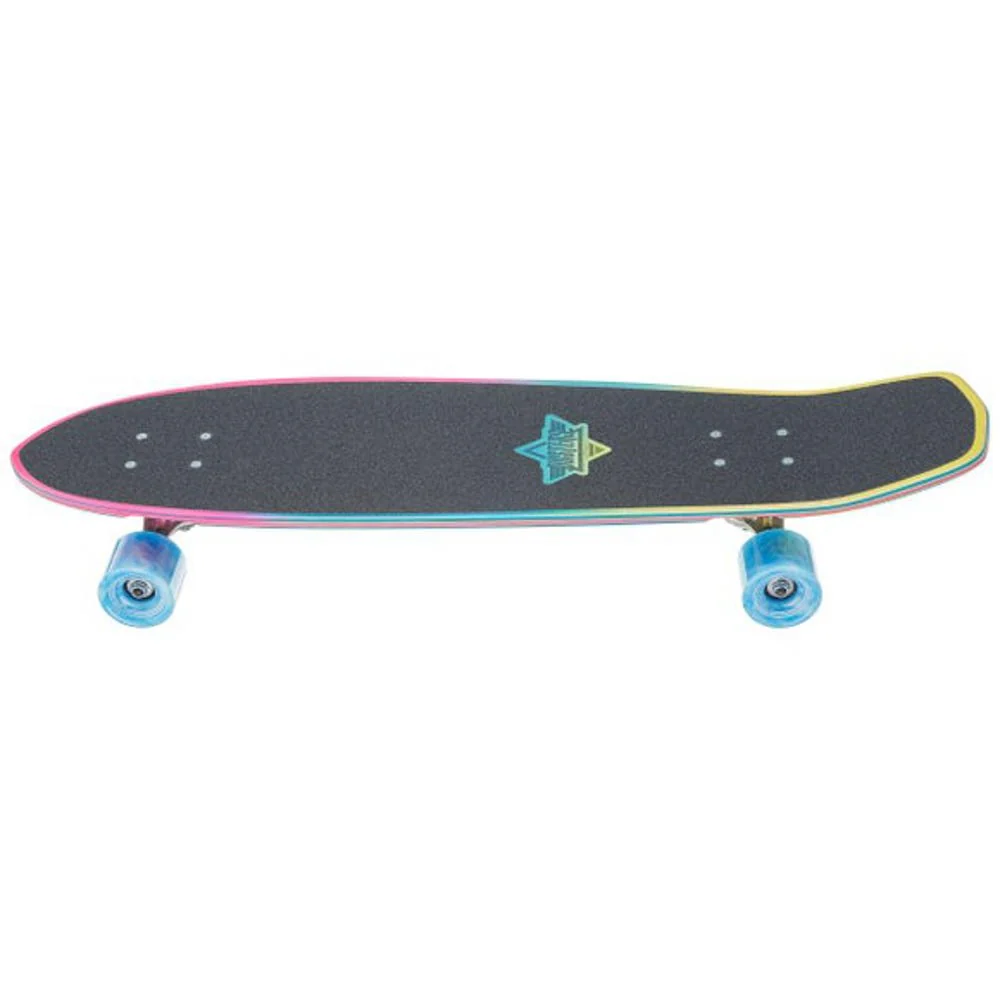 Dusters Keen Retro Fades Blue/Pink 31" Cruiser Longboard - Image 3