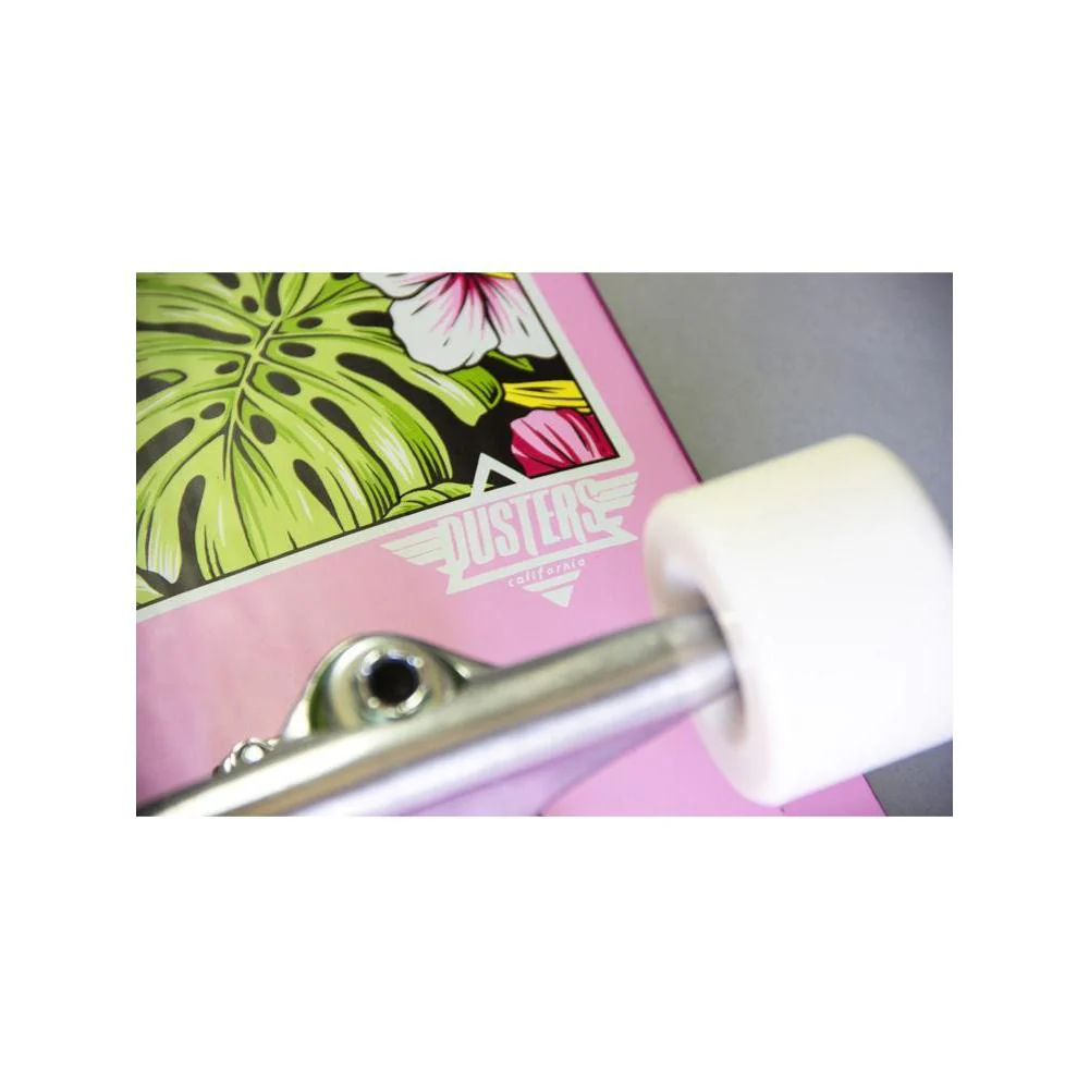 Dusters Pink Tropic 29" Cruiser Longboard - Image 4