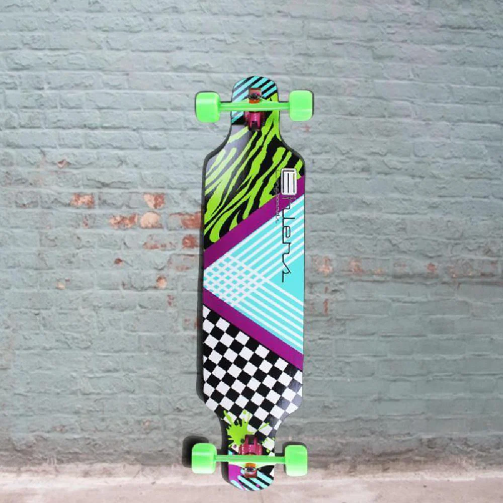 Ehlers Party Rock Drop Through Bamboo 40" Longboard - Image 2