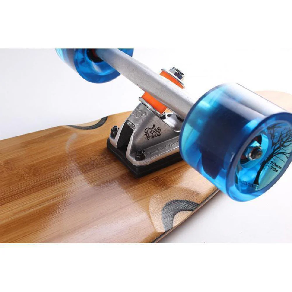 Ehlers Sailor 44" Bamboo Pintail Longboard - Image 8