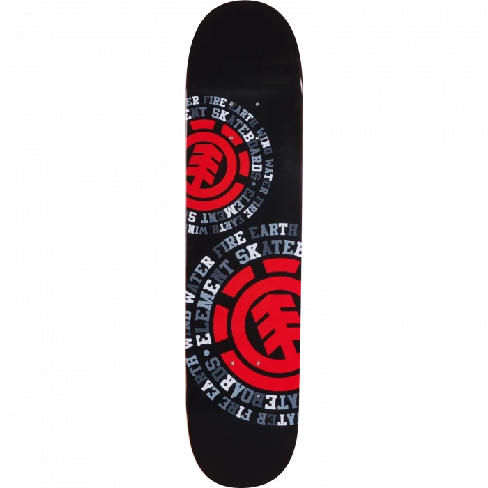 Element Dispersion 7.5" Black Skateboard Deck