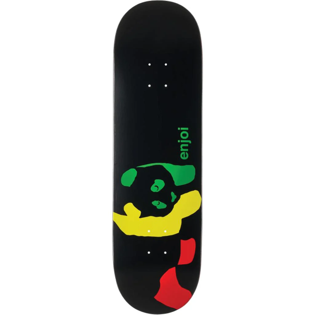 Enjoi Rasta Panda 9.0" Skateboard Deck
