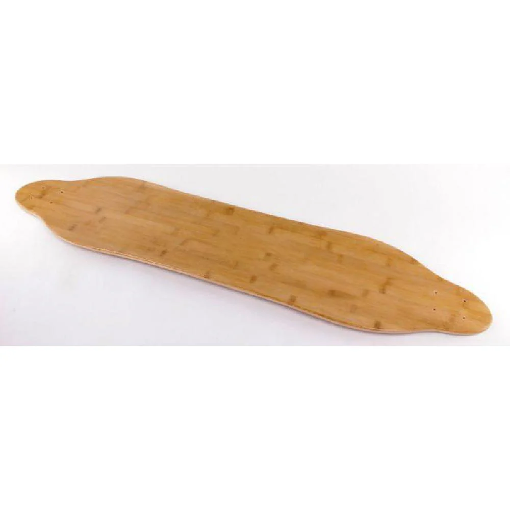 Fiberglass 41" Bamboo Flex Topmount Longboard Deck - Image 3