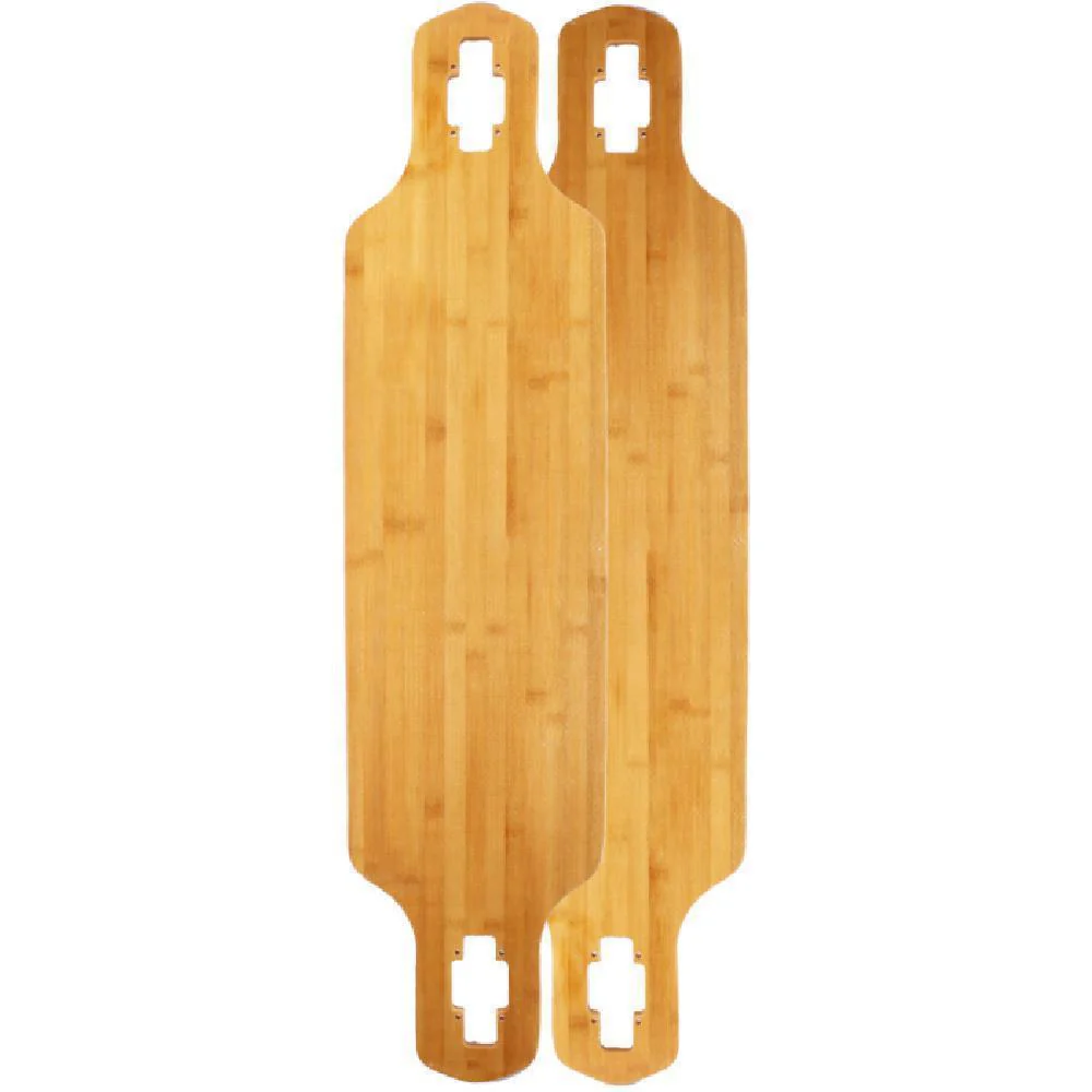 Fiberglass-Bamboo-Flex Drop Through  40" Longboard Deck Limited Edition
