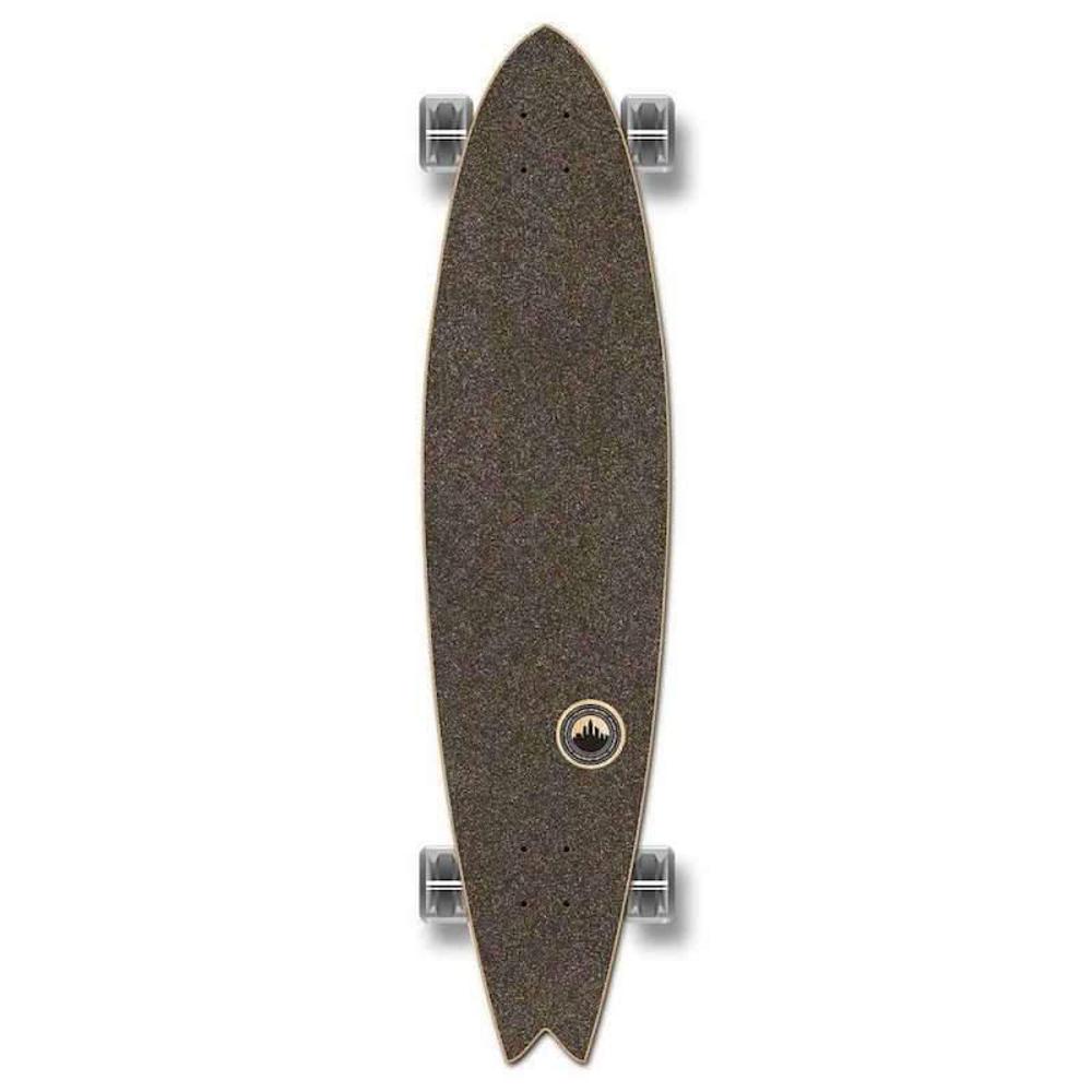 Fishtail Longboard 40 inch Geometric Green from Punked - Complete - Image 2