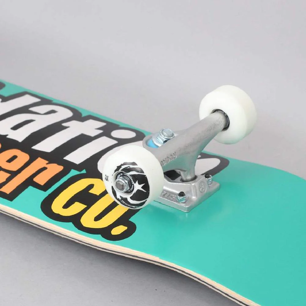Foundation 3 Star Teal 7.88" Skateboard - Image 3