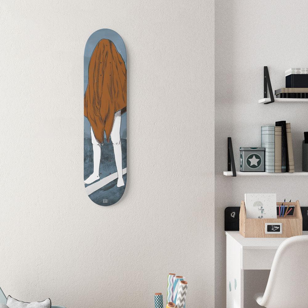 The Ghost Brown Custom 8.25" Skateboard or Wall Art - Image 3