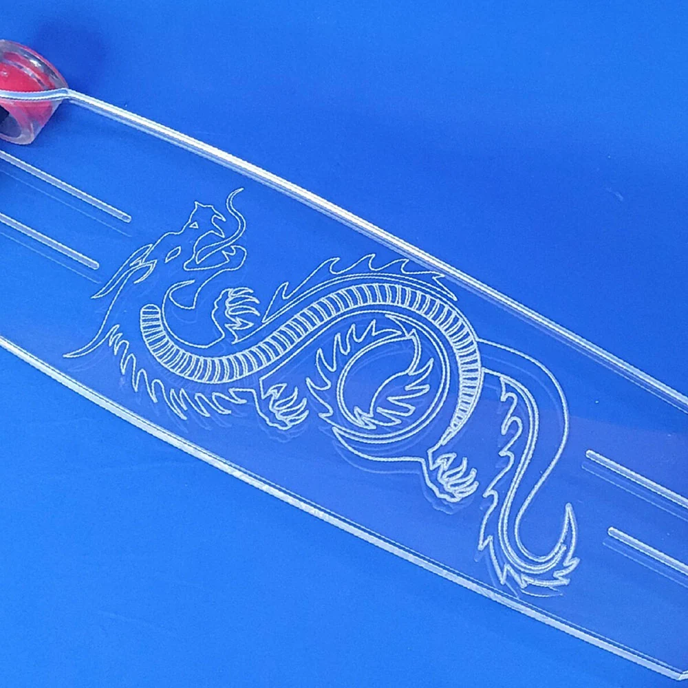 Ghost Dragon 40" Wheel Cut Longboard - Image 2