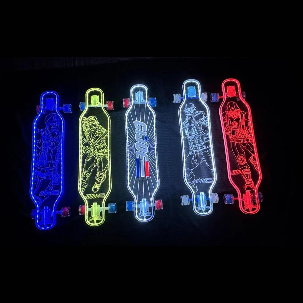 Ghost GI Joe x Everyone Skate - Cobra Soldier - 40" Longboard - Limited Edition - Image 4