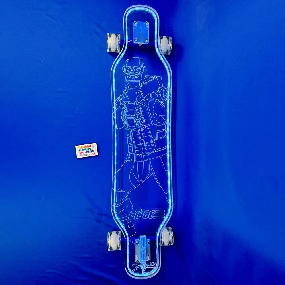 Ghost GI Joe x Everyone Skate - Firefly - 40" Longboard - Limited Edition