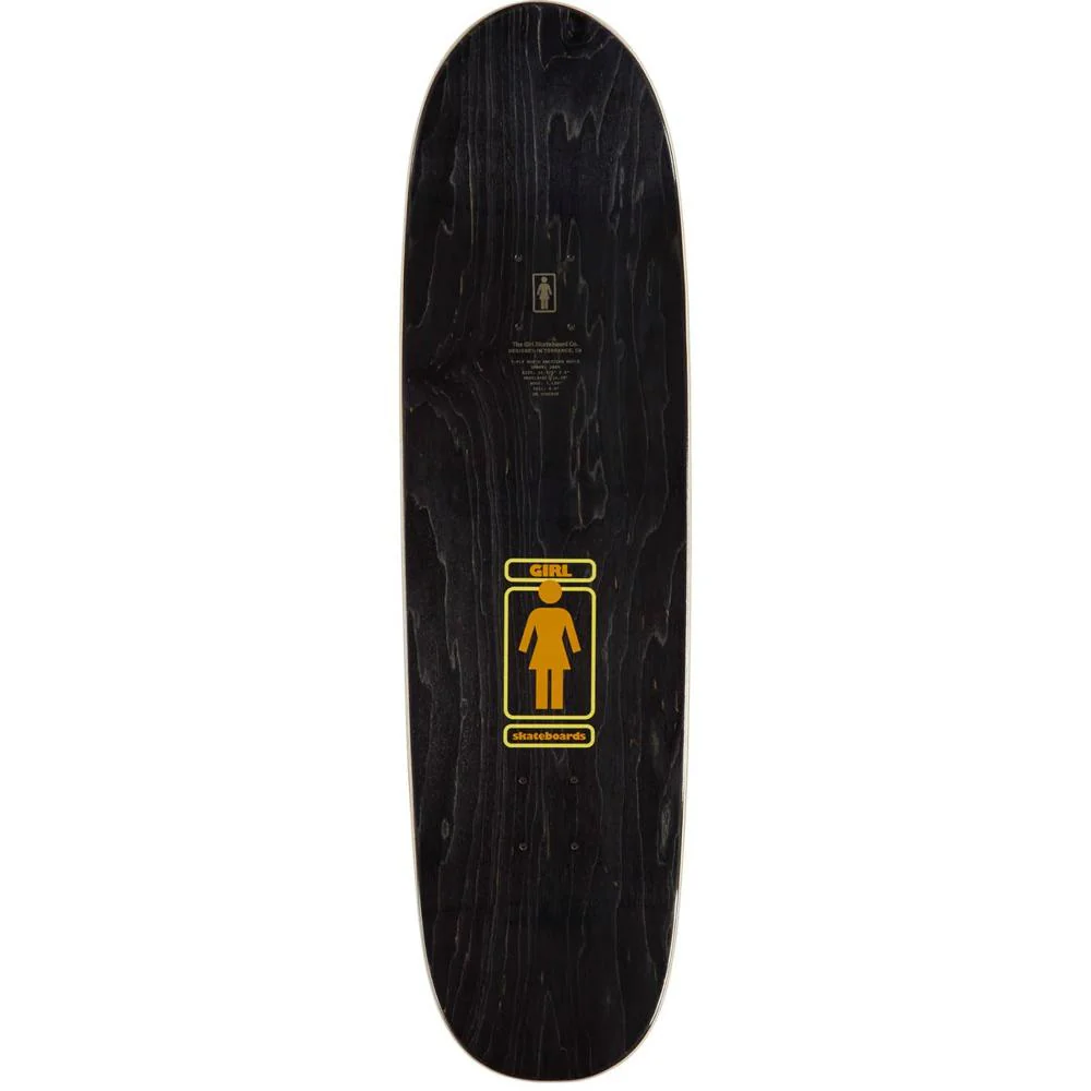 Girl Bannerot 93 Til - Loveseat Shape 9.0" Skateboard Deck - Image 2